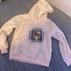 Its a hello kitty hoodie